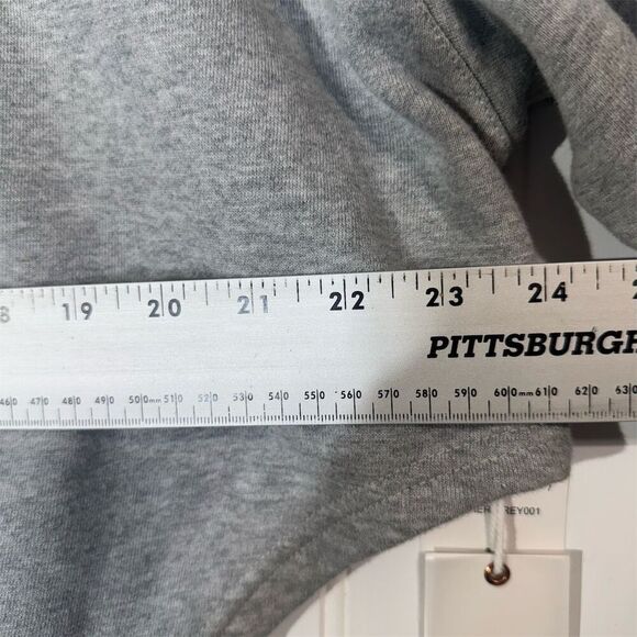 Good American Heather Grey Fleece Shirt Jacket Size 3/4 NWT $129 Cozy Button Up - Picture 4 of 9